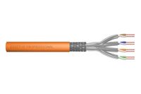DIGITUS CAT 7 S/FTP Verlegekabel, 1000 m, Simplex, Dca-s1a,d0,a1