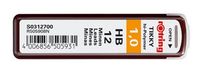 rOtring Tikky - Nachfüllpatrone - Hi-Polymer - HB - 1 mm (Packung mit 12)