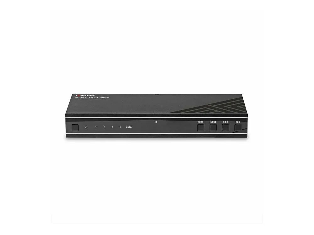 Lindy Video/Audio-Schalter - 4x1, 4K60, multiview
