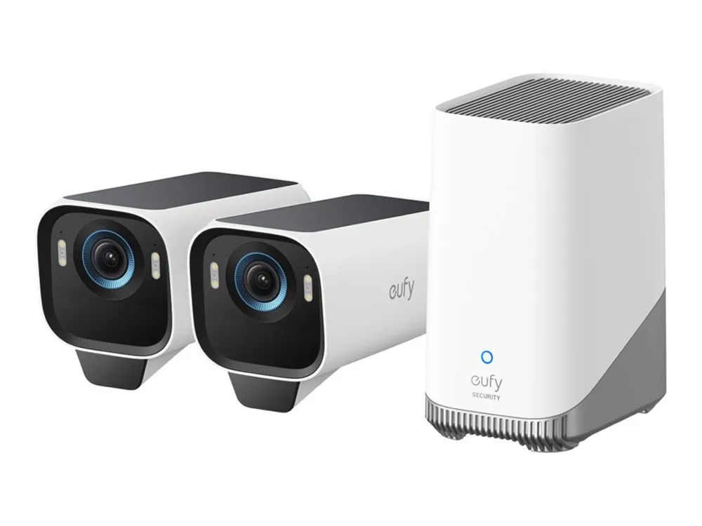 ANKER eufy Eufy eufyCam S3 Pro - Netzwerk-Überwachungskamera - Kugel - Außenbereich - wetterfest - Farbe (Tag&Nacht)