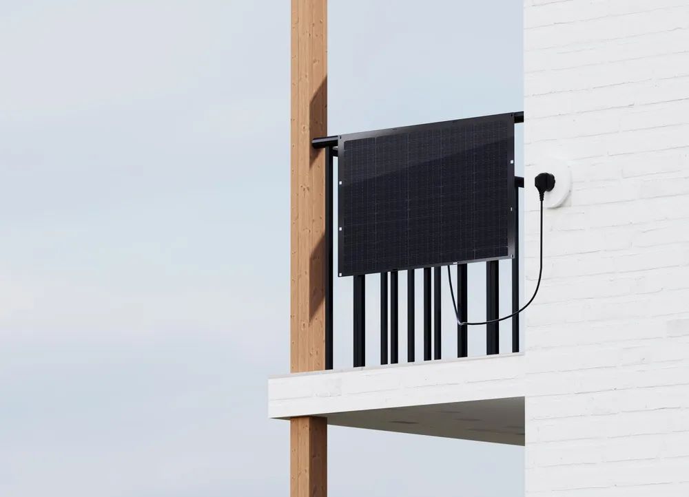 TSUN TSOL ESK400 AirV Balkonkraftwerk 400W Mikro-Wechselrichter MS400D 2x200W Solarpanel WiFi IP67 Komplettset