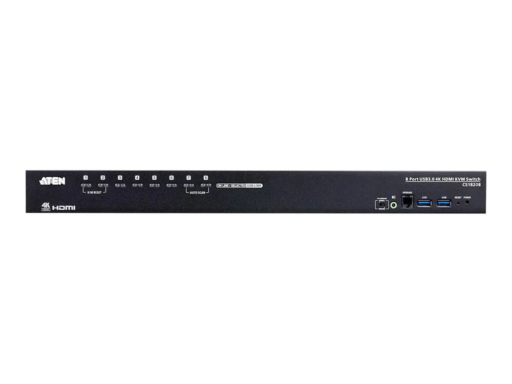 ATEN CS18208 - KVM-/Audio-/USB-Switch - 8 x KVM/Audio/USB