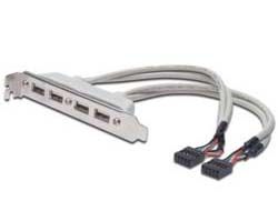 DIGITUS USB-Slotblechkabel
