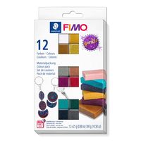 STAEDTLER FIMO Color Pack Sparkle Colours - Modellierton - Mehrfarbig - Erwachsener & Kind - 12 Stück(e) - 110 °C - 30 min
