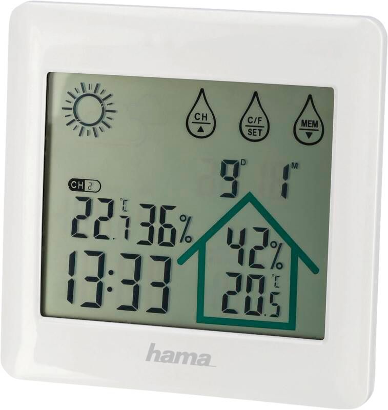 Hama Wetterstation "Action", Weiß