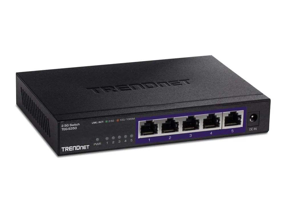 TRENDnet TEG S350 - Switch - unmanaged - 5 x 100/1000/2.5G