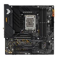 ASUS TUF GAMING B660M-PLUS WIFI - Motherboard - micro ATX - LGA1700-Sockel - B660 Chipsatz - USB-C Gen 2x2, USB 3.2 Gen 1, USB 3.2 Gen 2, USB-C Gen1 - 2.5 Gigabit LAN, Wi-Fi 6, Bluetooth - Onboard-Grafik (CPU erforderlich)