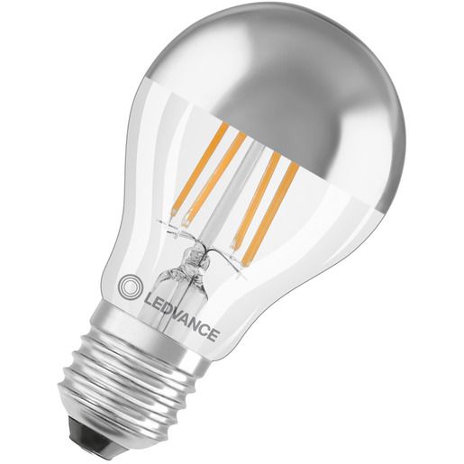 Ledvance LED LAMPE 6,5W 827 E27 650LM / LEDVAN PERFORM CL A MIRROR 4099854062742