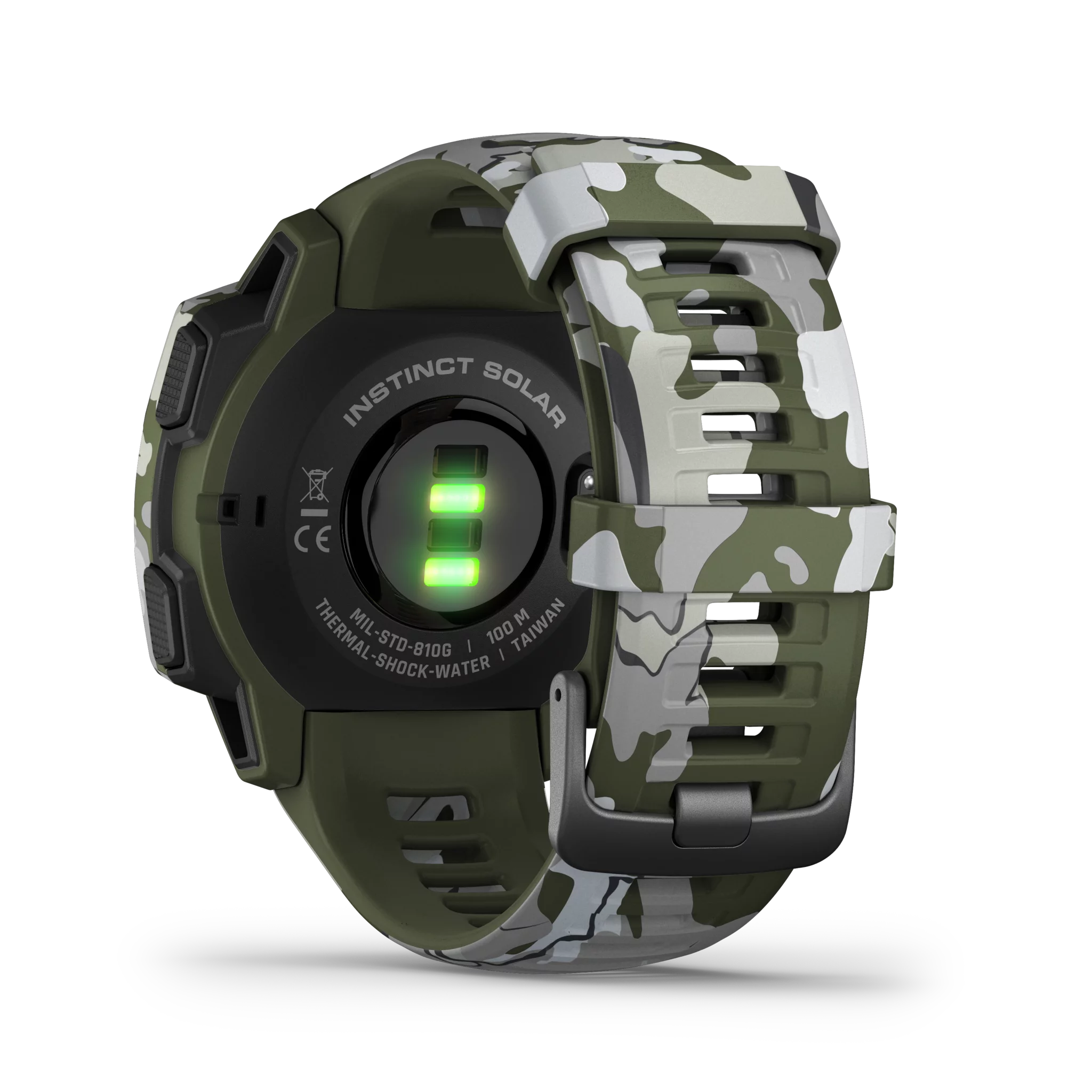 Garmin Instinct Solar – Camo, Grün