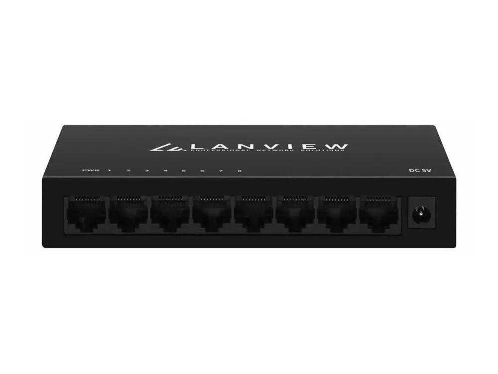 Lanview Switch - Smart - 8 x 10/100/1000