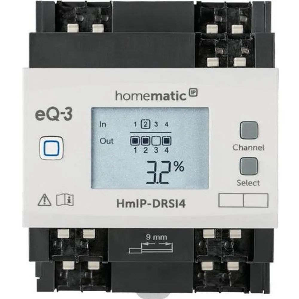 Homematic SCHALTAKTOR 4FACH REG 16A / HOMEMA EQ-154431A0