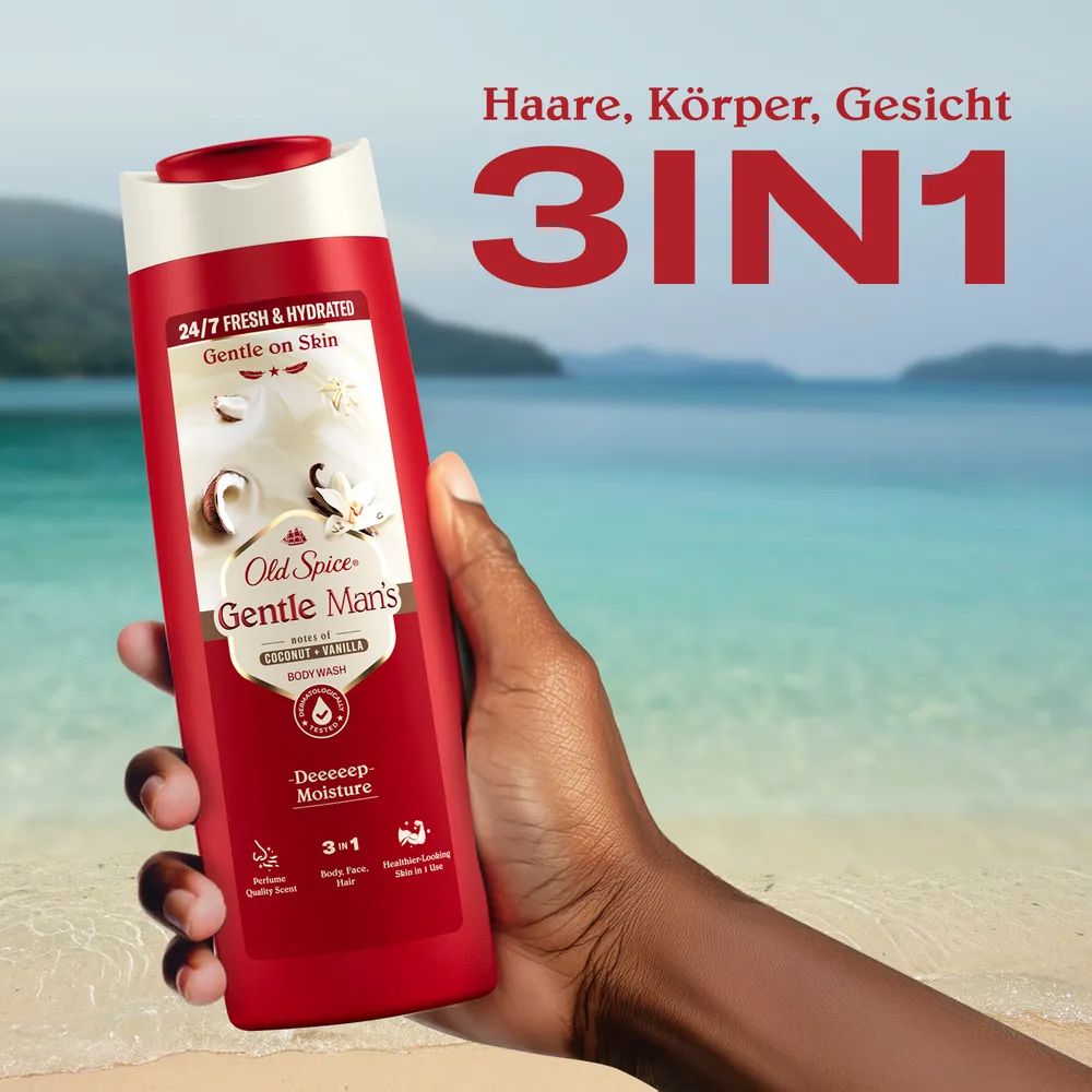 Old Spice Gentle Man’s Duschgel Coconut & Vanilla