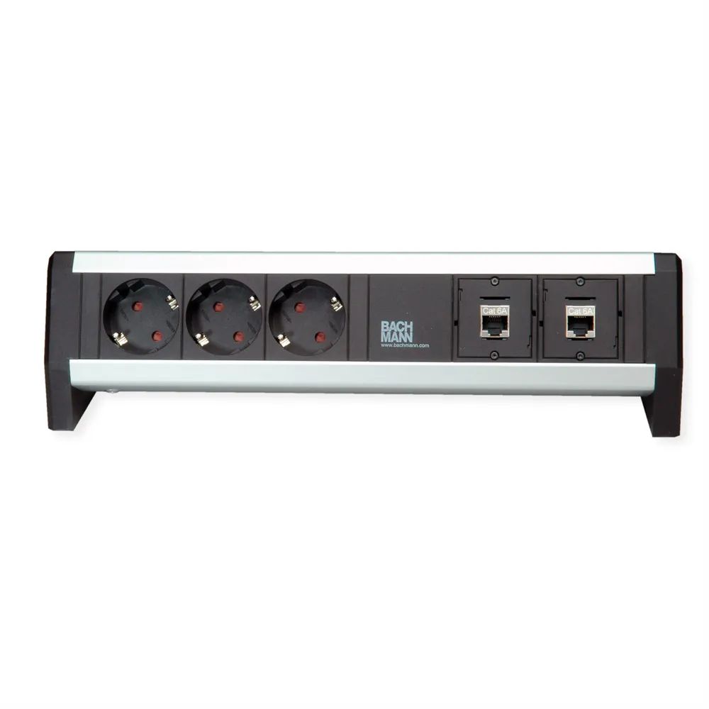 BACHMANN DESK 3xCEE7/3 2x CM-CAT6A Modul
