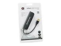 Conceptronic C4PUSB3 - Hub - 4 x SuperSpeed USB 3.0