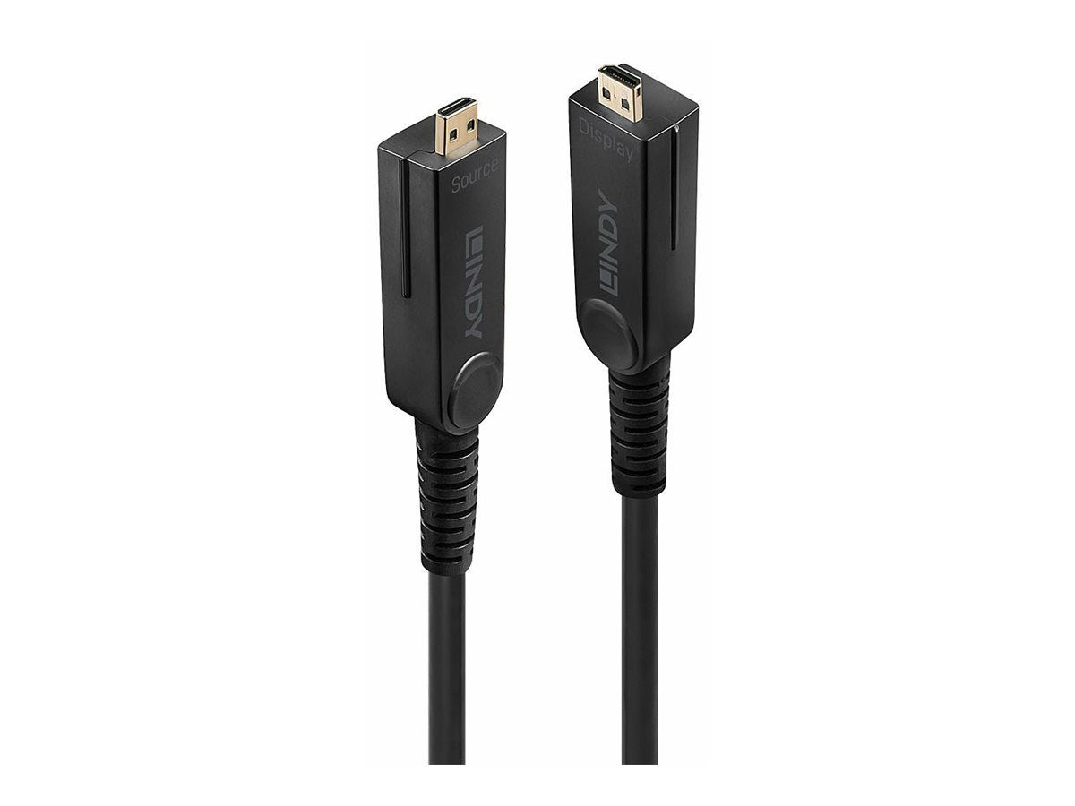 Lindy HDMI-Kabel - 50 m - Geschützter Hybridkupfer/Faseroptik