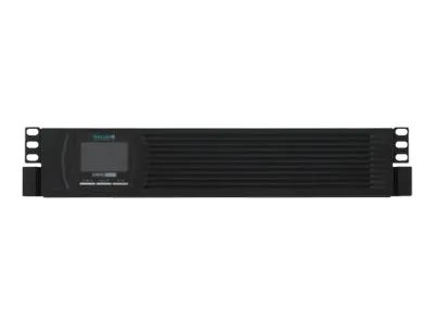 ONLINE USV X2000R - USV (Rack - einbaufähig) - Wechselstrom 230 V - 2000 Watt - 2000 VA - 9 Ah - RS-232, USB - Ausgangsanschlüsse: 8 - 2U (19")