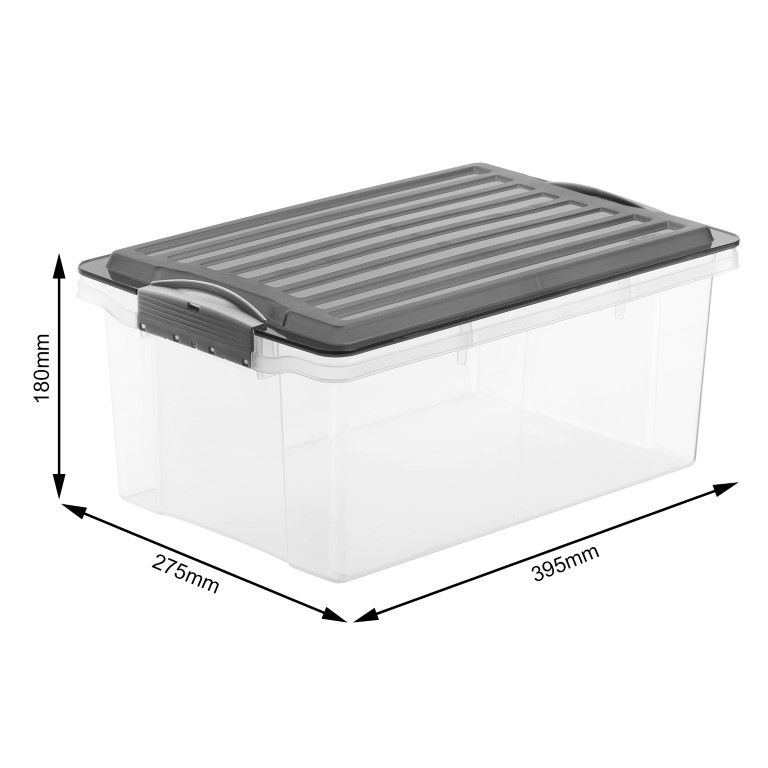Rotho Stapelbox A4, 13 l COMPACT