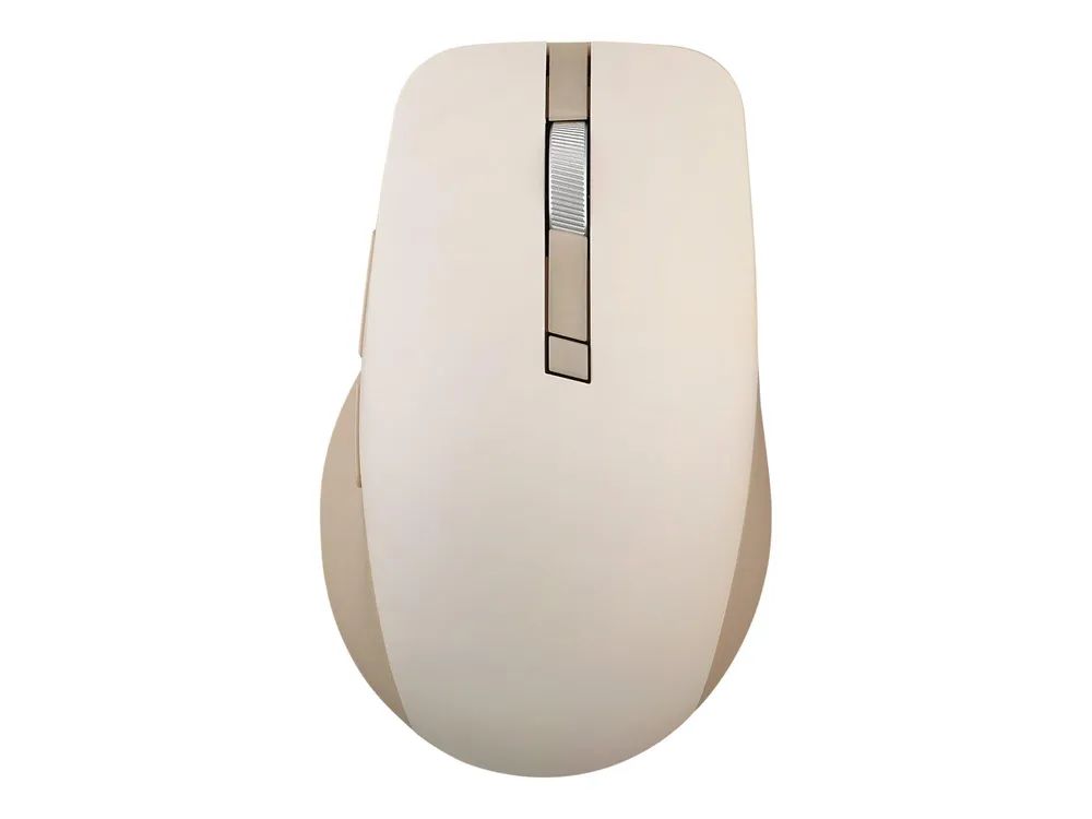 ASUS SmartO MD200 Silent Plus - Maus - optisch - 6 Tasten - kabellos - 2.4 GHz, Bluetooth 5.0 - kabelloser Empfänger (USB)
