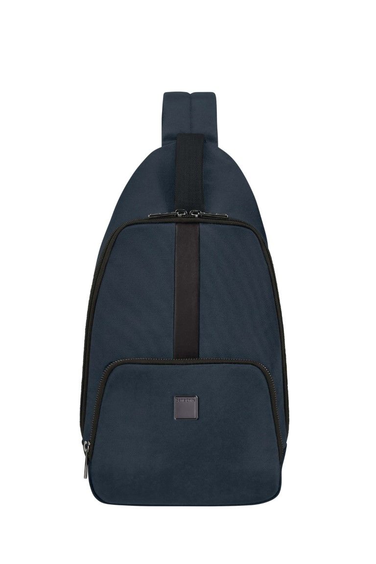 SAMSONITE SACKSQUARE SLINGBAG M, blue