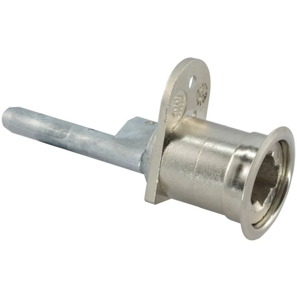 HETTICH PRESTIGE 2000 Hebelzylinderschloss, ø18, Zinkdruckguss vernickelt