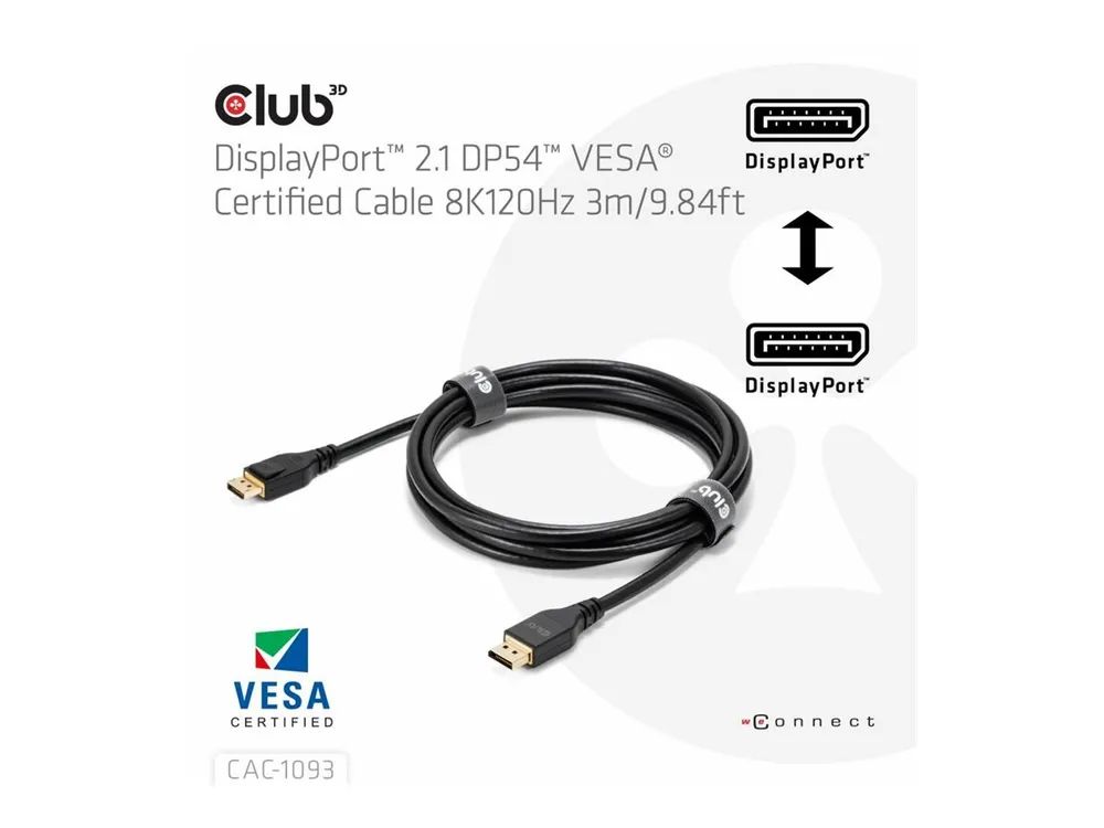 Club 3D DisplayPort-Kabel - DisplayPort (M)