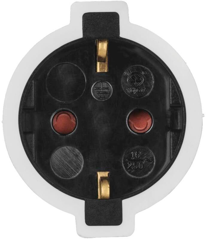 Hama 133801 Schuko-Verl. Powerplug, 3m