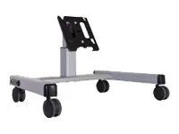 Chief Confidence Medium 2' Monitor Mobile Cart - For Displays 32-65" - Black - Wagen - für Flachbildschirm - Aluminium - Schwarz - Bildschirmgröße: bis zu 127 cm (bis zu 50 Zoll)