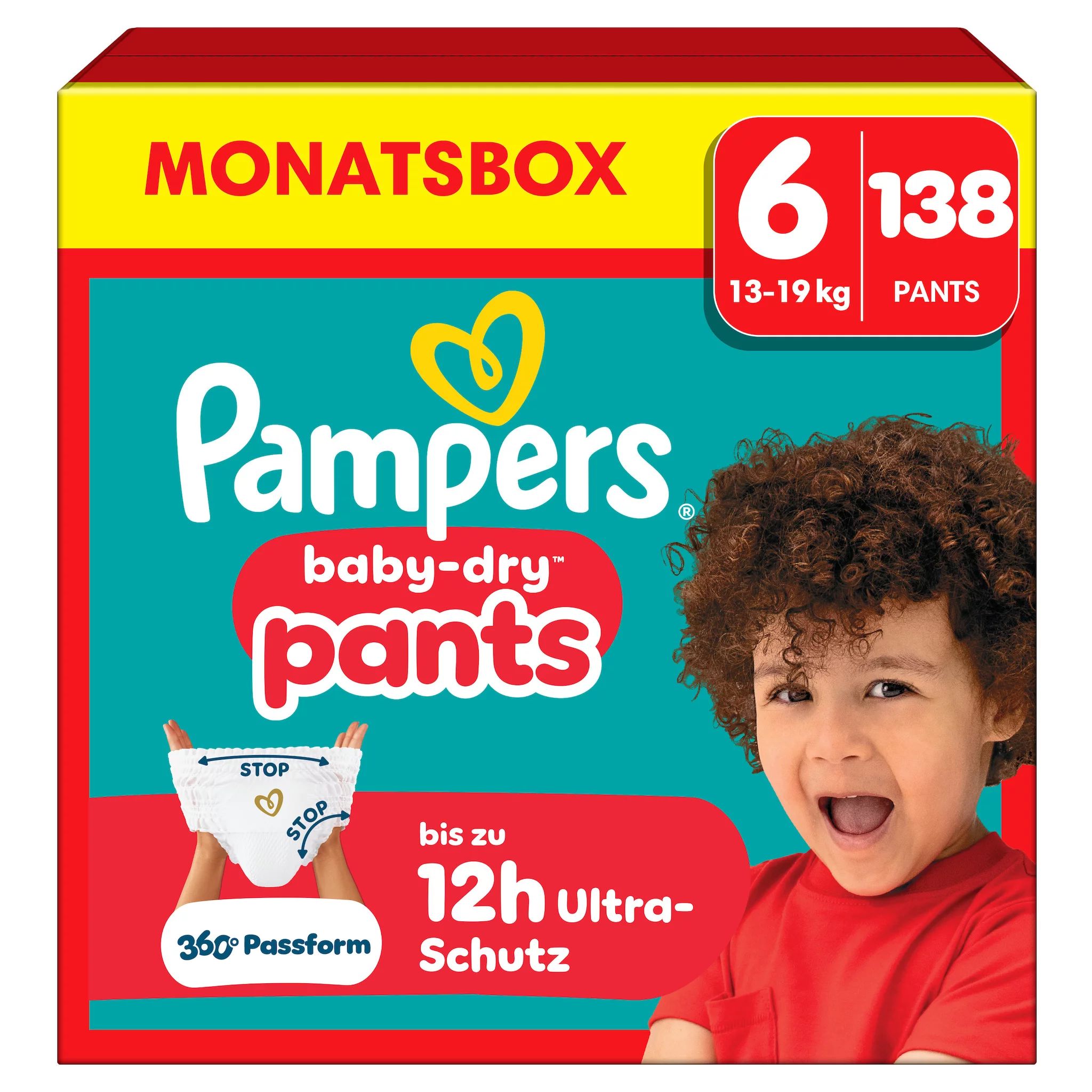 Pampers Baby Dry Pants Gr. 6 Extra Large 14-19kg 