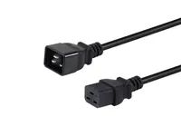 Equip Stromkabel C20 ->C19 St/Bu schwarz - Strom/Netzteil - 3 m