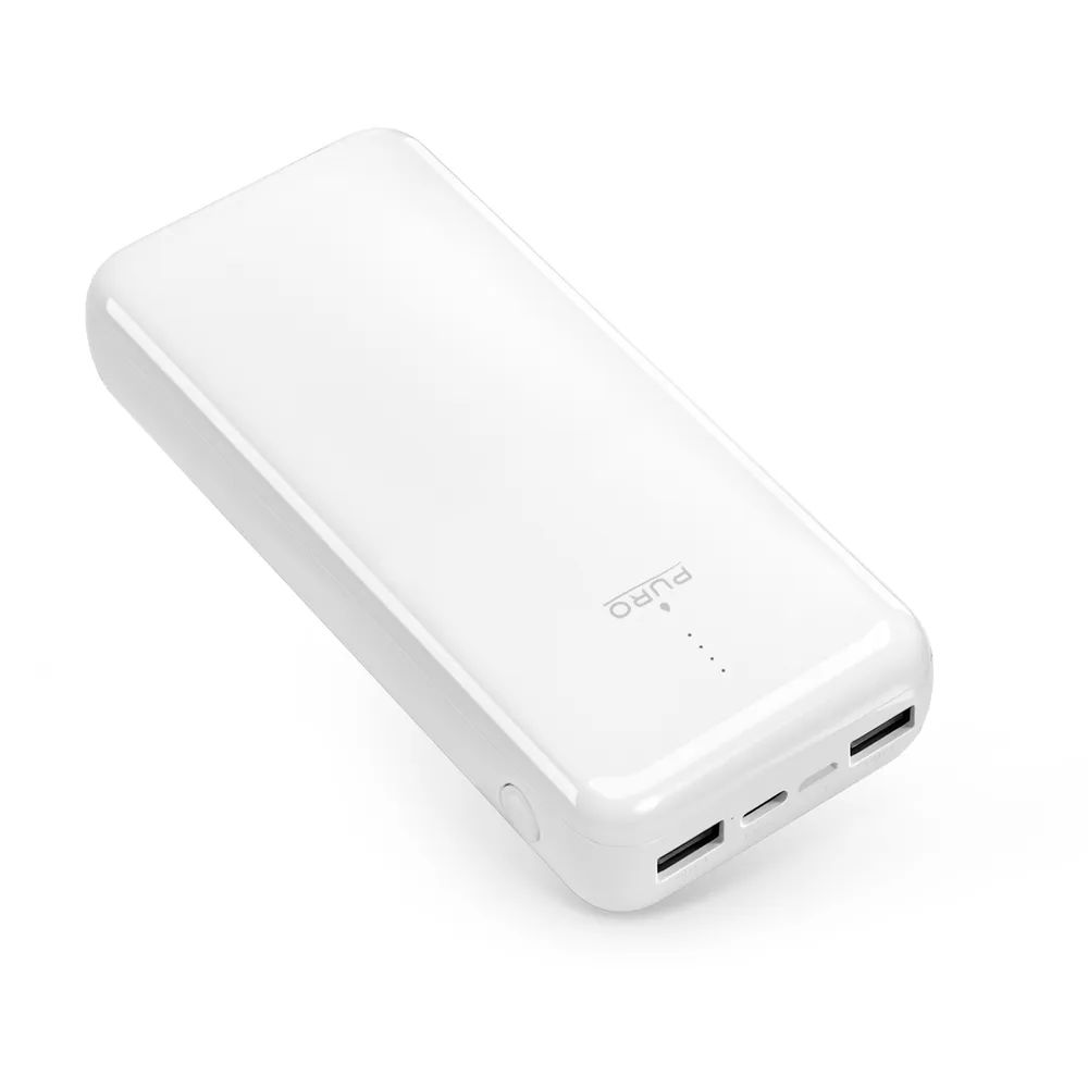 PURO Powerbank 12W, 20.000 mAh, 2x USB-A und 1x USB-C