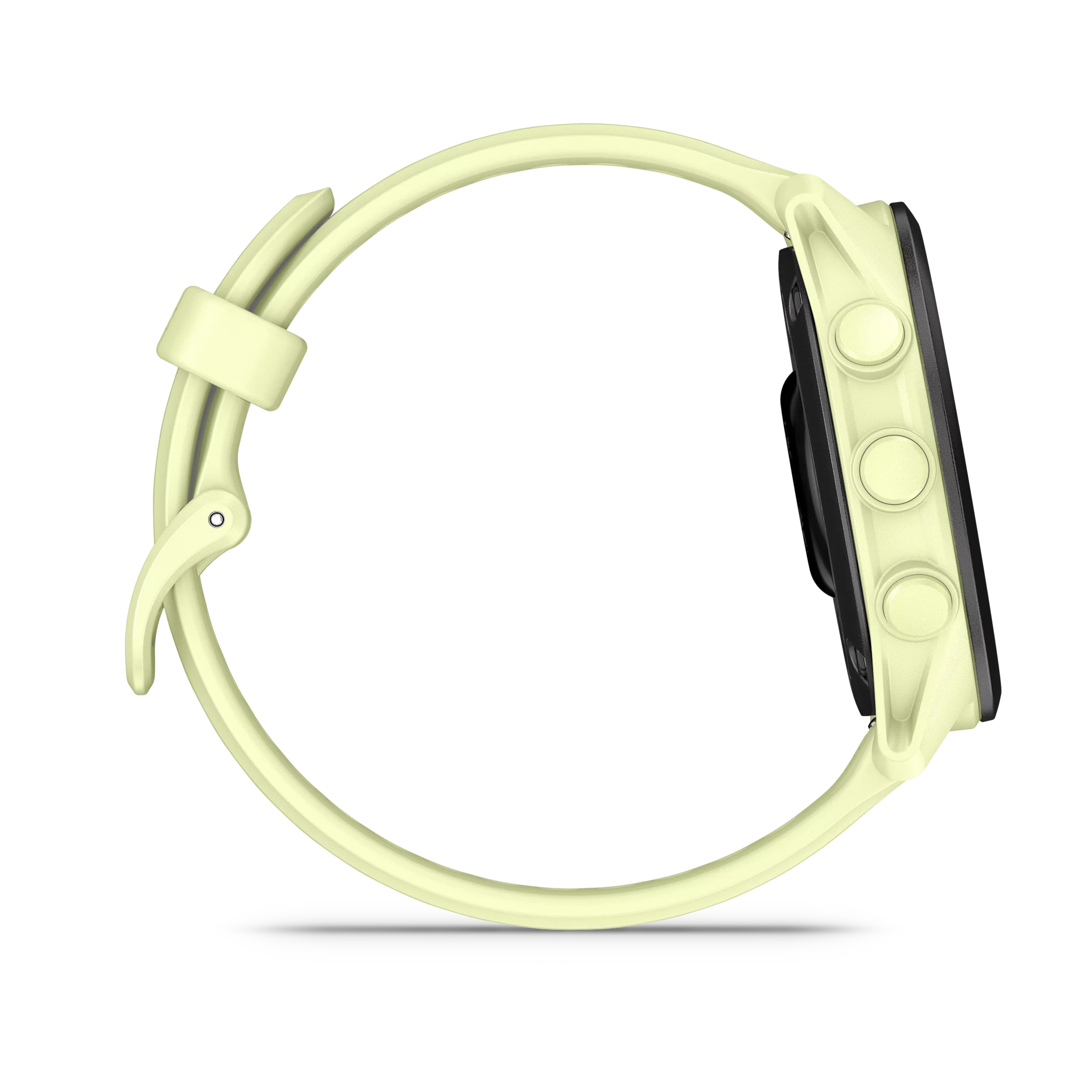 Garmin Forerunner 70 Zitrone/Schwarz mit Schnellwechsel-Silikon-Armband