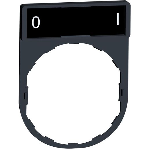 Schneider Electric SCHILDERTRÄGER M. SCHILD 0-I / SCHN.E ZBY-2178 ZBY2178