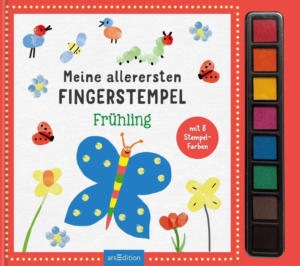 Ars Edition GmbH Meine allerersten Fingerstempel Frühling