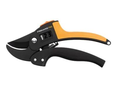 Fiskars PowerStep P83 - Gartenschere - FiberComp (glasfaserverstärktes Polyamid)