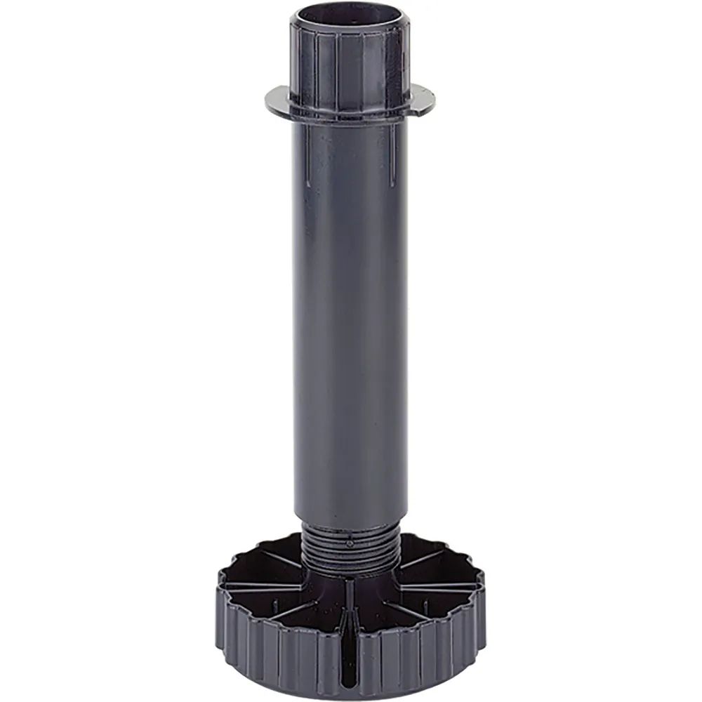 HETTICH KORREKT Sockelverstellfuß 80 mm, Kunststoff schwarz