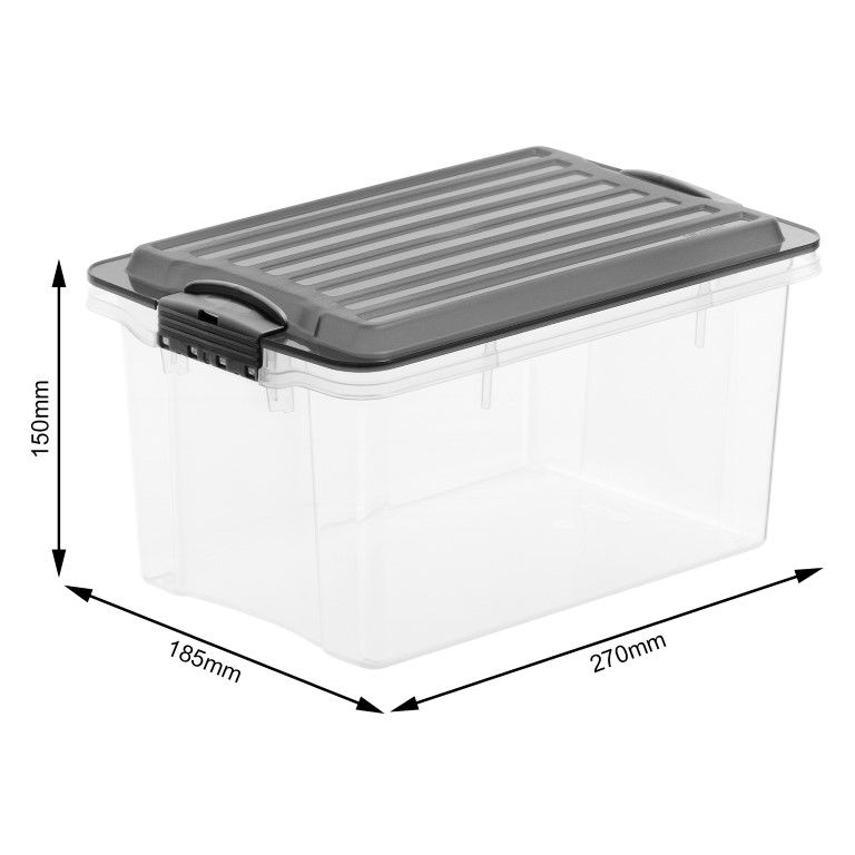 Rotho Stapelbox A5, 4.5 l COMPACT