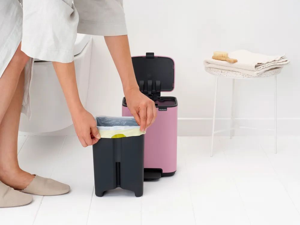 Brabantia Bo Treteimer, 4L - Lilac Pink