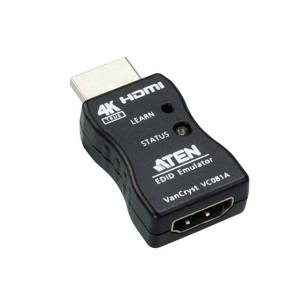ATEN VC081A True 4K HDMI EDID Emulator - Adapter - Digital/Display/Video