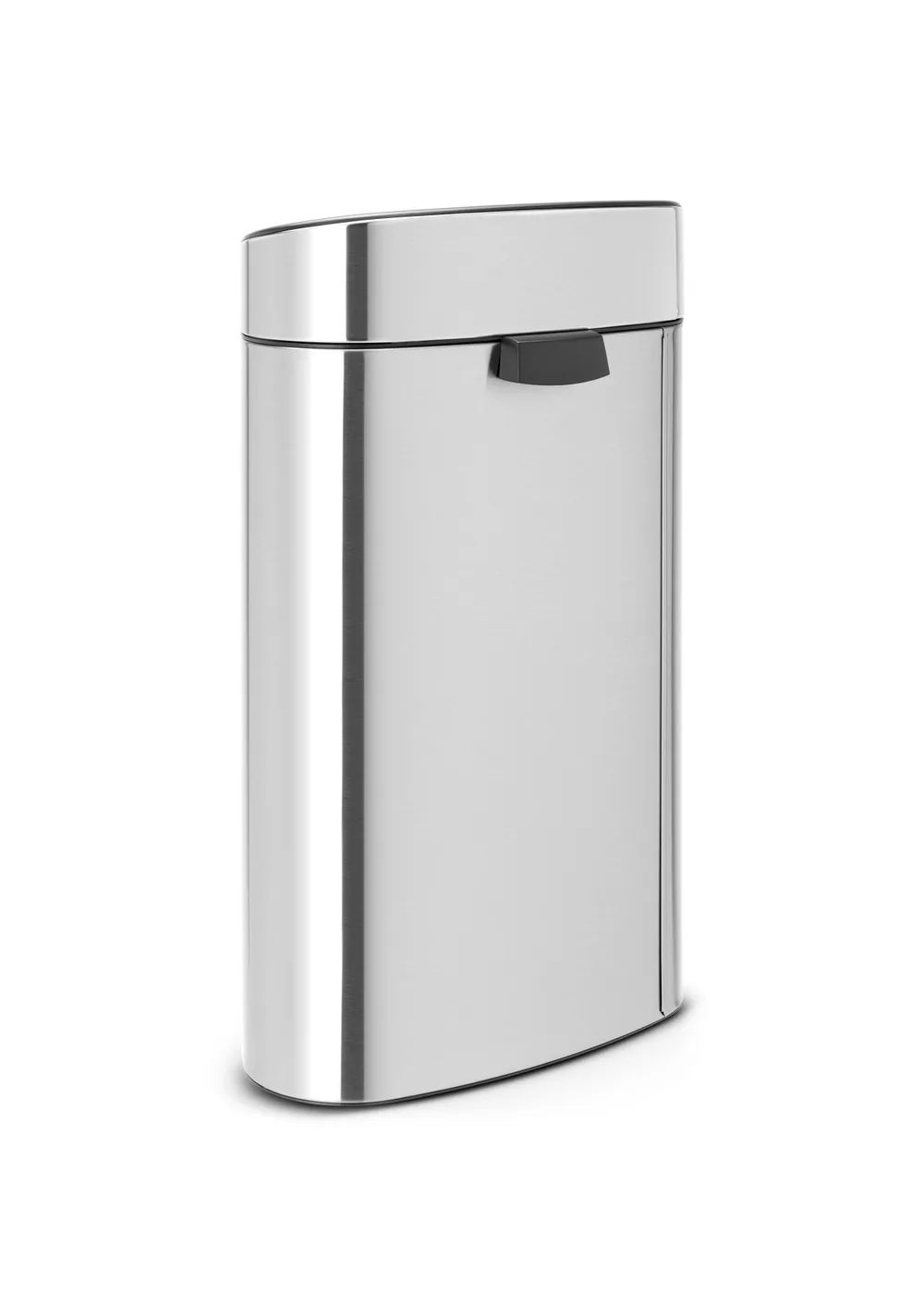 Brabantia Touch Bin New Recycle, 23/10L - Matt Steel Fingerprint Proof