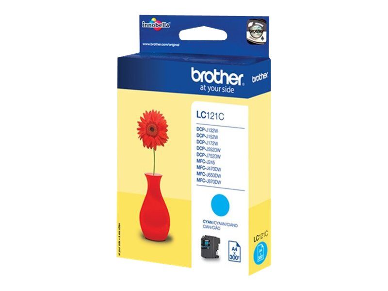 Brother LC121C - Cyan - original - Tintenpatrone