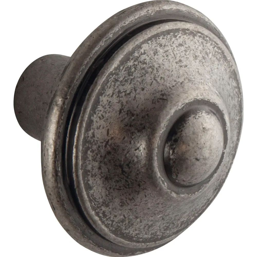 Siro Knopf Flores ø 31 mm, Tiefe 29 mm, ZN zinnfärbig