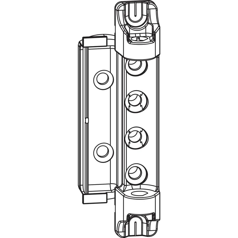 MACO Scherenlager DT160, 12/20 mm, 160 kg, weiß (228637)