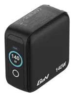 Verbatim Mini GaN Charger 4 Port 140W w Display EU/UK/US - Ladegerät