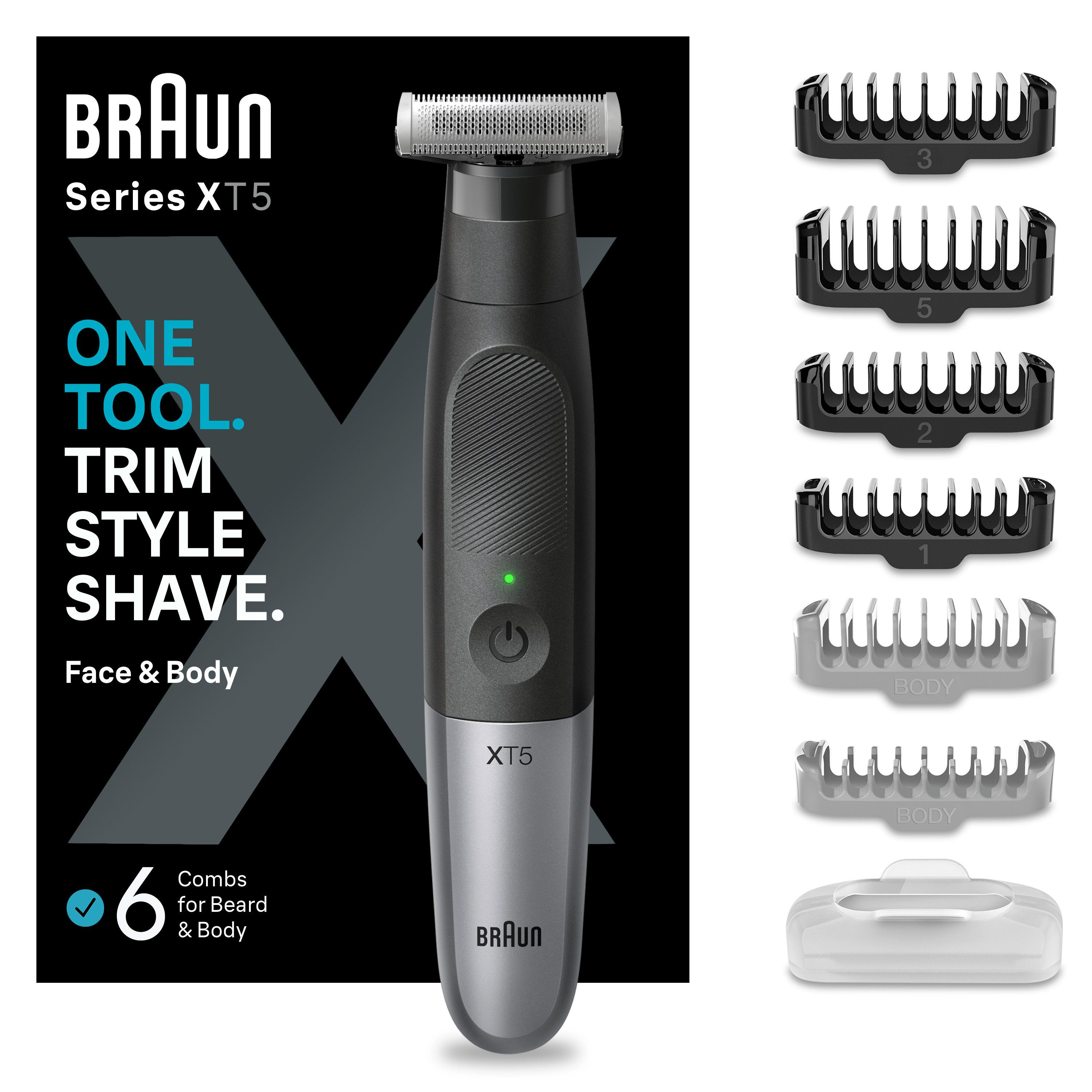 Braun Series XT5200 Face + Body + Travel