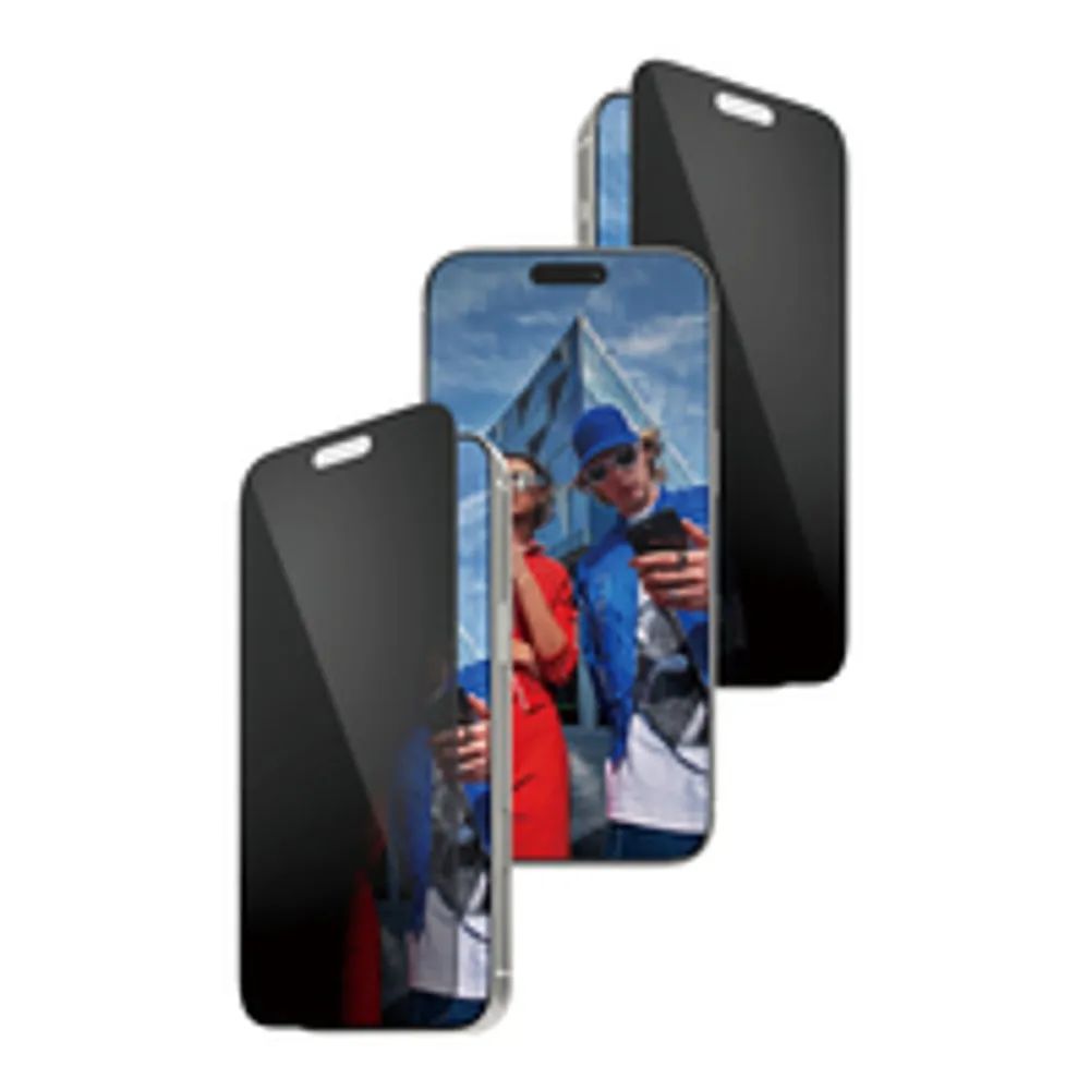 PanzerGlass Privacy Screen Protector w. black Frame iPhone 17 Pro Max