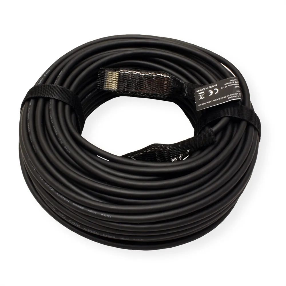 ROLINE Ultra HDMI Aktiv Optisches 8K Kabel, 20 m