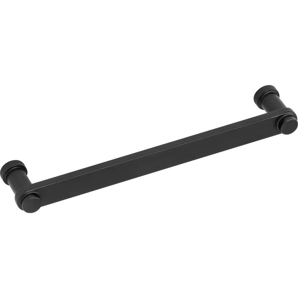 Furnipart Möbelgriff Pillar Breite 175 mm, Zinkdruckguss schwarz matt