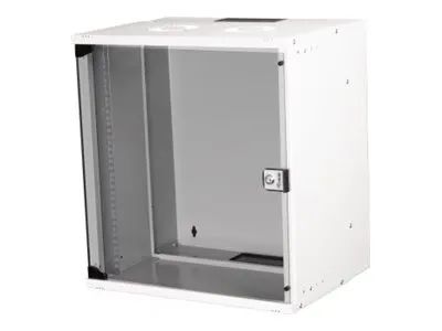 Equip Eco Mount - Schrank Netzwerkschrank - 540 x 400 mm - geeignet für Wandmontage - RAL 7035, Hellgrau - 12U - 48.3 cm (19")