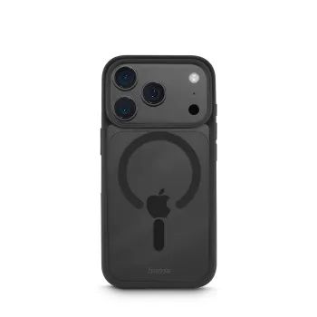 Hama Handyhülle "Frame Protect" f iPhone 17 Pro/18 Pro, magnet., durchsichtig,SW