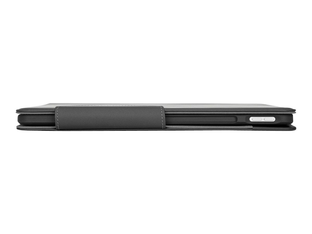 Targus VersaVu Classic - Flip-Hülle für Tablet - Polyurethan-Ledernachbildung - Schwarz - 12.9" - für Apple 12.9-inch iPad Pro (3. Generation, 4. Generation, 5. Generation)
